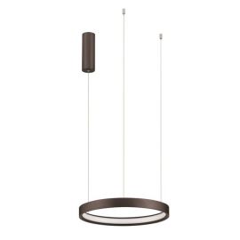 Pendule, Lustre suspendate - Lustra LED circulara PERRINE 40cm, maro