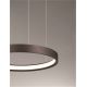 Pendule, Lustre suspendate - Lustra LED circulara PERRINE 40cm, maro