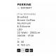 Pendule, Lustre suspendate - Lustra LED circulara PERRINE 40cm, maro