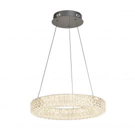 Pendule, Lustre suspendate - Lustra LED suspendata design modern Belle D-40cm