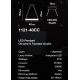 Pendule, Lustre suspendate - Lustra LED suspendata design modern Belle D-40cm