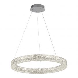 Pendule, Lustre suspendate - Lustra LED suspendata design modern Belle D-60cm