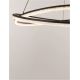 Pendule, Lustre suspendate - Lustra LED CCT moderna cu telecomanda OPEHLIA negru