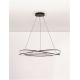 Pendule, Lustre suspendate - Lustra LED CCT moderna cu telecomanda OPEHLIA negru