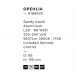 Pendule, Lustre suspendate - Lustra LED CCT moderna cu telecomanda OPEHLIA negru