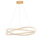 Pendule, Lustre suspendate - Lustra LED CCT moderna cu telecomanda OPEHLIA auriu