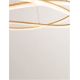 Pendule, Lustre suspendate - Lustra LED CCT moderna cu telecomanda OPEHLIA auriu