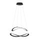 Pendule, Lustre suspendate - Lustra LED suspendata Celestia negru