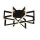 Plafoniera LED design modern Belle negru D-45cm