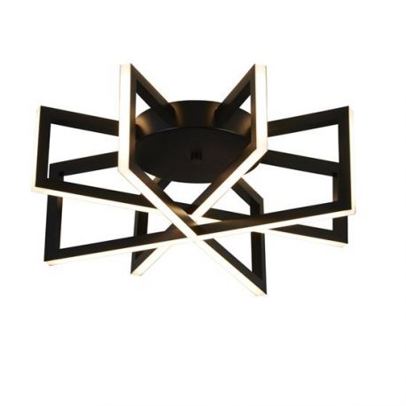 Plafoniere - Plafoniera LED design modern Belle negru D-45cm