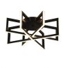 Plafoniera LED design modern Belle negru D-45cm