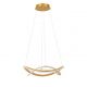 Pendule, Lustre suspendate - Lustra LED suspendata Celestia auriu