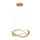 Pendule, Lustre suspendate - Lustra LED suspendata Celestia auriu