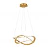 Lustra LED suspendata Celestia auriu