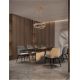 Pendule, Lustre suspendate - Lustra LED suspendata Celestia auriu