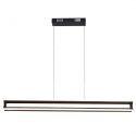 Lustra LED suspendata design modern Belle negru