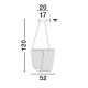 Pendule, Lustre suspendate - Lustra LED suspendata design deosebit Valentin