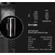 Aplice, corpuri de iluminat pentru pereti - Aplica de perete LED design modern Belle negru