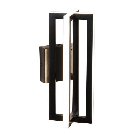 Aplice, corpuri de iluminat pentru pereti - Aplica de perete LED design modern Belle negru