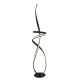Lampadare - Lampa de podea LED design modern Belle negru