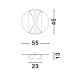 Plafoniere - Plafoniera LED design deosebit Valentin