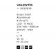 Aplice, corpuri de iluminat pentru pereti - Aplica de perete LED design deosebit Valentin