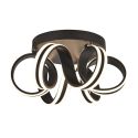 Lustra LED aplicata design modern Belle negru