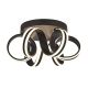 Lustre aplicate - Lustra LED aplicata design modern Belle negru