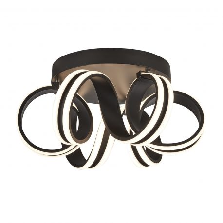 Lustre aplicate - Lustra LED aplicata design modern Belle negru