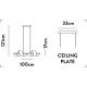 Pendule, Lustre suspendate - Lustra LED suspendata, deosebita design lux Belle