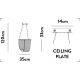 Pendule, Lustre suspendate - Lustra LED deosebita design modern Belle