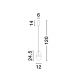Pendule, Lustre suspendate - Pendul, Lustra LED design modern Egna 12cm