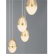 Pendule, Lustre suspendate - Lustra cu 5 pendule LED design modern Egna