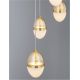 Pendule, Lustre suspendate - Lustra cu 5 pendule LED design modern Egna