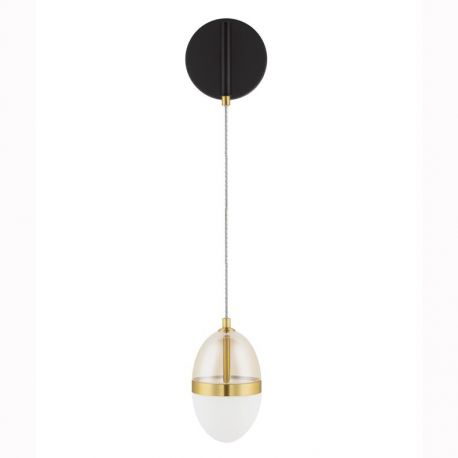 Aplice, corpuri de iluminat pentru pereti - Aplica de perete LED design modern Egna