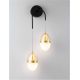 Aplice, corpuri de iluminat pentru pereti - Aplica de perete LED design modern Egna