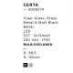 Pendule, Lustre suspendate - Lustra cu 3 pendule design modern Certa