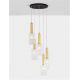 Pendule, Lustre suspendate - Lustra cu 5 pendule design modern Certa