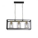 Lustra suspendata metal stil industrial decorativ Belle 3L
