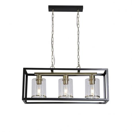 Pendule, Lustre suspendate - Lustra suspendata metal stil industrial decorativ Belle 3L