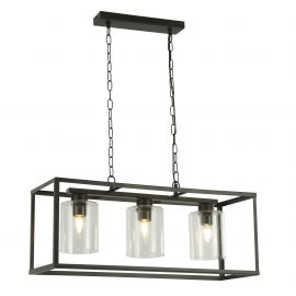 Pendule, Lustre suspendate - Lustra suspendata metal stil industrial decorativ Belle 3L