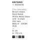 Pendule, Lustre suspendate - Pendul, Lustra design modern Entero maro