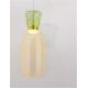 Pendule, Lustre suspendate - Pendul LED, Lustra design modern Pluma verde deschis/ galben