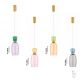 Pendule, Lustre suspendate - Pendul LED, Lustra design modern Pluma verde deschis/ galben
