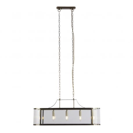 Pendule, Lustre suspendate - Lustra suspendata metal stil industrial decorativ Belle 5L