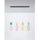 Pendule, Lustre suspendate - Lustra cu 4 pendule LED design modern Pluma multicolor
