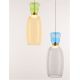 Pendule, Lustre suspendate - Lustra cu 4 pendule LED design modern Pluma multicolor