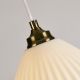 Pendule, Lustre suspendate - Lustra suspendata design vintage cu abajur ceramic Belle