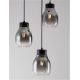 Pendule, Lustre suspendate - Lustra cu 3 pendule design modern Blaku