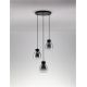 Pendule, Lustre suspendate - Lustra cu 3 pendule design modern Blaku